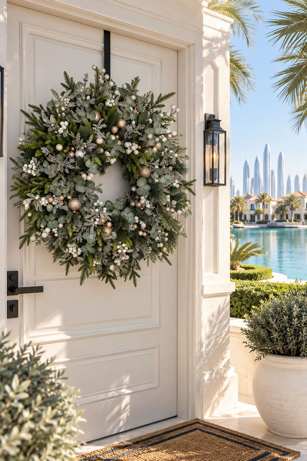 Champagne Kiss Wreath