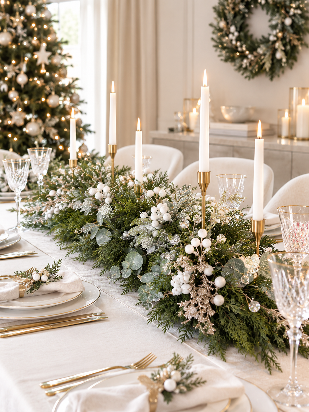 Champagne Kiss Table Centre